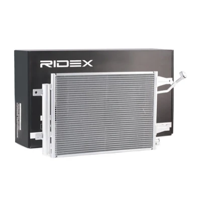 Image de RIDEX 448C0145 Condenseur De Clim avec déshydrateur 518x376x16 R 134a 518 SMART: Forfour I, Fortwo II Coupe, I MITSUBISHI: COLT 6