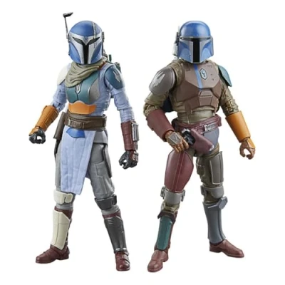 Image de Star Wars The Black Series Mandalorian Shriek Hawk Trainers, : Collectible Lot de 2 figurines d&#039;action 15,2 cm
