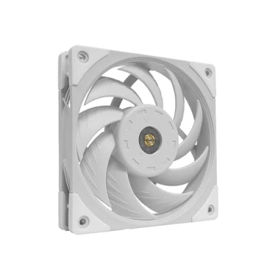 Image de MARSGAMING Mars Gaming MF NC, Ventilateur PC PWM 120mm, Hyper Balanced Copper FDB Bearing, Silencieux avec Design de Pales Hybrides, d&#039;Ordinateur Professionnel, Blanc