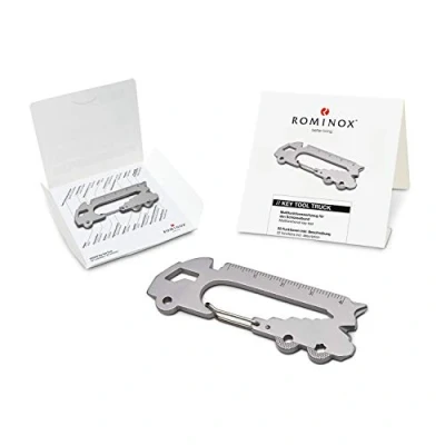 Image de outil de clé ROMINOX/Truck 22 fonctions Keytool porte clés avec : acier inoxydable Multitool pour le clés, inscription, multifonction non seulement les hommes