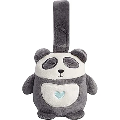 Image de Tommee Tippee Mini Peluche Grofriend d&#039;Aide au Sommeil Sonore, Rechargeable par Câble USB, Sons Apaisants, Berceuses, Bruit Blanc et Technologie CrySensor, Pippo le Panda