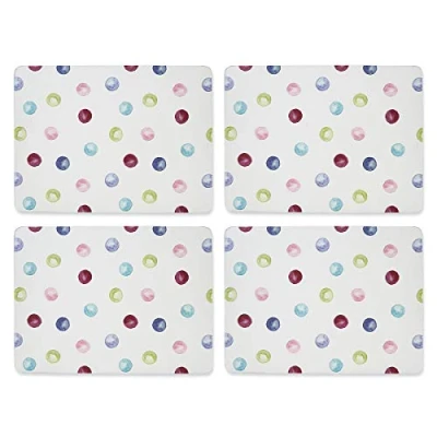 Image de Lot de 4 Sets Table à Pois