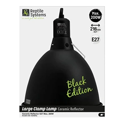 Image de Reptile Systems Borne de Lumière avec Réflecteur, Noir Édition L (Ø 216mm)