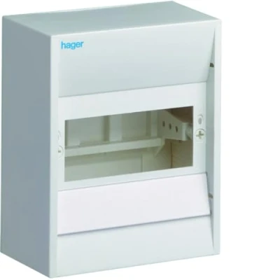 Image de coffret cache borne 6 modules hager gd106a