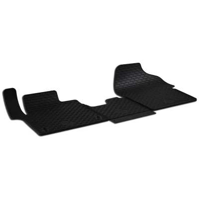 Image de WALSER 50827 Ensemble de tapis sol Caoutchouc avant 3 noir Sur mesure CITROËN: Jumpy III Van