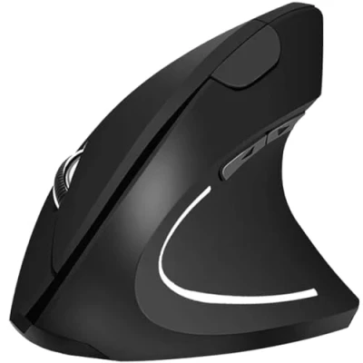 Image de Souris d&#039;ordinateur verticale GENERIC Ergonomique Sans fil 6 boutons 800/1200 DPI