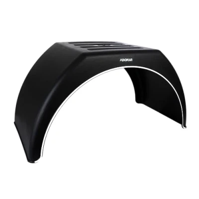 Image de Unitrailer Garde Boue Remorque à Essieu Simple 15 et 16 Pouces en Plastique Dimensions: 920 mm x 450 460 Compatible avec Remorques Utilitaires