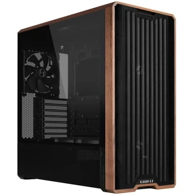 Image de Lian Li LANCOOL 217 Boîtier d&#039;ordinateur / armoire de jeu Noir Prend en charge ATX/Micro ATX/Mini ITX 5 ventilateurs pré installés G99.LAN217X.in