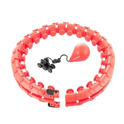 Image de InnovaGoods® Hoop Fitness Intelligent réglable avec Poids Fittehoop, innovant et Efficace, Compte Tours Calories, 24 pièces Amovibles, de 1,2 kg, Comprend Un Guide d&#039;exercices.