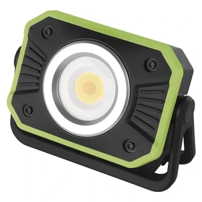 Image de EMOS Mini projecteur LED rechargeable avec 16 modes et batterie externe, changement de couleur la lumière, luminosité max. 900 lm, portée 35 m, 4400 mAh jusqu&#039;à 12,5 h d&#039;autonomie,