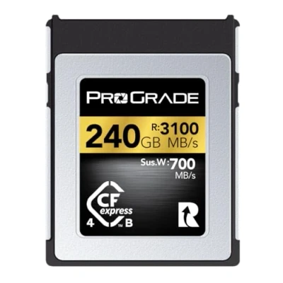 Image de Carte mémoire ProGrade Digital 240GB CFexpress 4.0 Type B (Or)