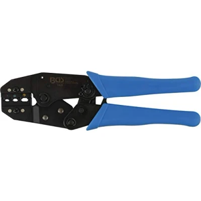 Image de BGS 1426 Pince à sertir et dénuder avec fonction cliquet pour cosses de câble isolées 0,5 6 mm²