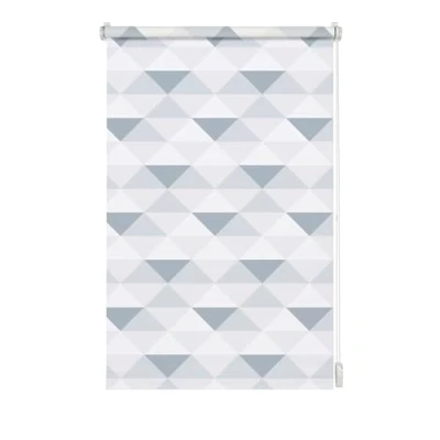 Image de GARDINIA EASYFIX Store Enrouleur, Décor Triangle 60 x 150 cm, Polyester