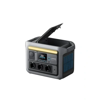 Image de Anker SOLIX C800 Station électrique Portable, générateur Solaire, 768 Wh, 1 200 W (1 600 Max.), Recharge 58 Min (Panneau Solaire en Option)