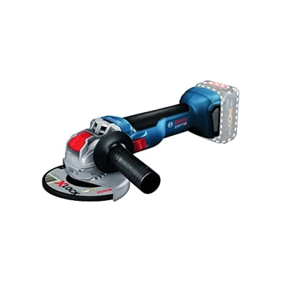 Image de Bosch Professional 18V System meuleuse angulaire GWX 10 (diamètre de disque 125 mm, avec fixation X LOCK, sans batterie ni chargeur, dans une boîte carton)