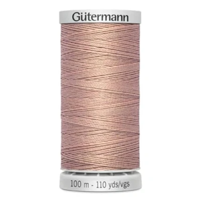 Image de Gütermann Fil M782 à coudre extra résistant en polyester 100 m pour machine toutes les coutures très sollicitées (991 couleur chair)