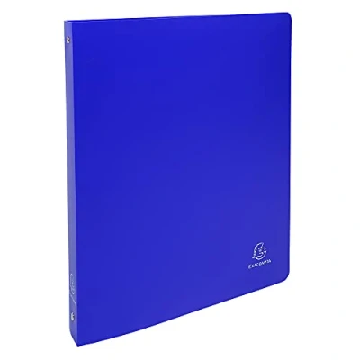 Image de Exacompta réf. 51699E 1 Classeur semi rigide OPAK 4 anneaux ronds diamètre 30 mm Dos 40 Dimensions extérieures : 32 x 26,8 cm Format à classer A4 Maxi 10 couleurs aléatoires