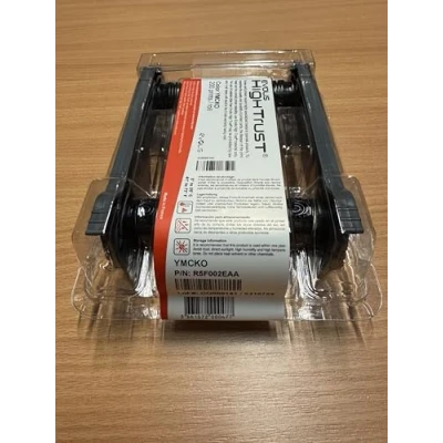 Image de Evolis R5F002EAA Ruban d&#039;impression Noir, Bleu, Rouge, Jaune