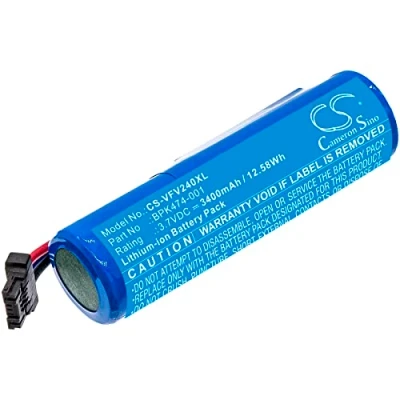 Image de TECHTEK Batteries Compatible avec [Verifone] 3GBWC, V240m Plus remplace BPK474 001,