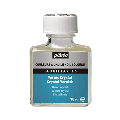 Image de Pébéo Vernis Crystal Brillant 75 ml Tableau Peinture Huile Pour Protéger et Sublimer Vos Créations à l’Huile Flacon