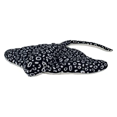 Image de Deluxebase EcoBuddiez Raie de Peluche Petit Format Douce fabriquée à partir Bouteilles en Plastique recyclées. Cadeau écolo Parfait pour Les Enfants et Mignonne Tout Petits.