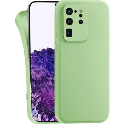 Image de MyGadget Coque pour Samsung Galaxy S20 Ultra Case TPU Souple &amp; Soft Cover Protection Extra Fine Légère Étui Coloré Anti Choc et Rayures Vert