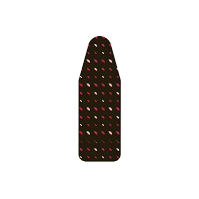 Image de Laurastar Universalcover Lips, Housse Universelle pour Table à Repasser, 131cm x 55cm, 100% Coton. Clip de serrage, Ajustable, Montage Rapide, Lavable en Machine
