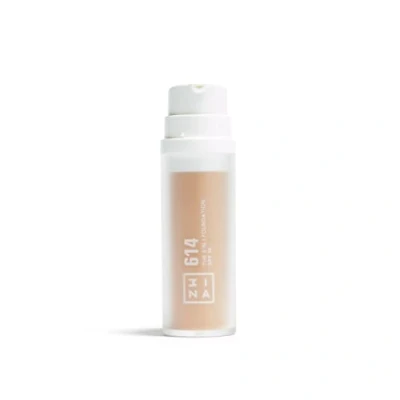 Image de 3INA MAKEUP The 3 in 1 Foundation 614 Fond de Teint Nu clair avec Sous Teinte Rose Primer Anti Cernes et SPF 15 Vitamine C Vegan Cruelty Free