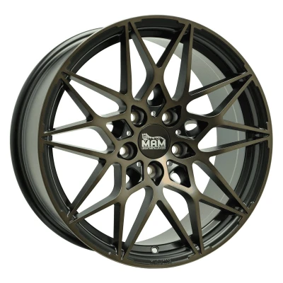 Image de MAM 5Trou 20Pouce 112mm Jante alu B2 MATT BLACK BRONZE MAMB28520511245MBB