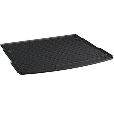 Image de Coquille coffre arrière Rubbasol (caoutchouc) compatible avec Audi Q5 2017 (Sol en haut + paquet de incl. filet), Noir