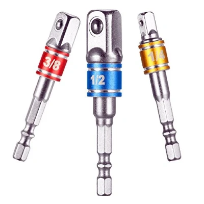 Image de Adaptateur hexagonal/carré 1/4&quot; / 1/2&quot; 3/8&quot; (Import Allemagne)