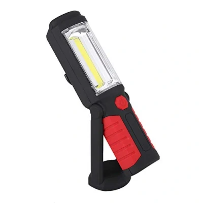 Image de Marvellous Lampes de Poche à LED, Lampe Travail LED Rechargeable, Multi Usage avec Support magnétique, Pliante, pour Le Domicile(Red)