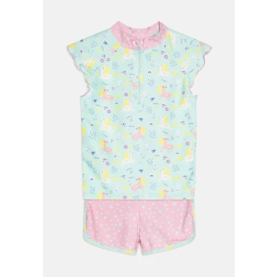 Image de Playshoes Ensemble Anti UV Deux pièces Short Maillot de Bain, Licorne, 86/92 Mixte Enfant