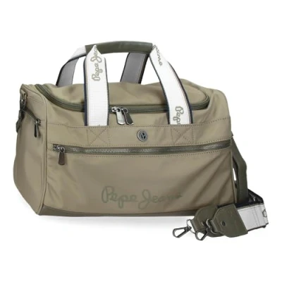 Image de Pepe Jeans Corin Sac de Voyage Vert 40 x 25 20 cm Polyester et PU L by Joumma Bags, Vert, Talla única,