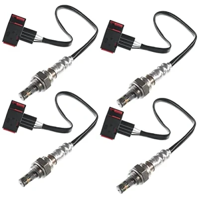 Image de Lot de 4 sondes lambda diagnostic compatible avec Boxster 986 2,5 L 2,7 S 3,2 1996 2002 98660612600