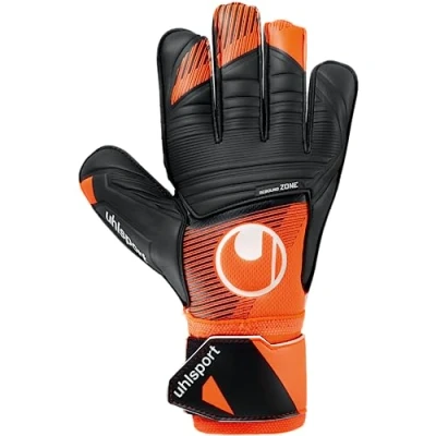 Image de uhlsport Soft Resist+ Gants de Gardien Football pour But spécialement conçus Le Gazon synthétique et Les sols durs