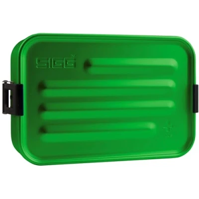 Image de SIGG Lunch Box Aluminium Plus Avec Compartiments Design Primé Passe Au Lave Vaisselle &amp; Micro Ondes Étanche Extrêmement Légère Sans BPA S / L, Vert