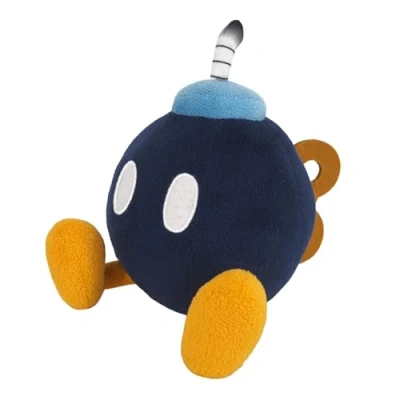 Image de Super Mario All Star Collection 5&quot; Bob omb Plush, Small