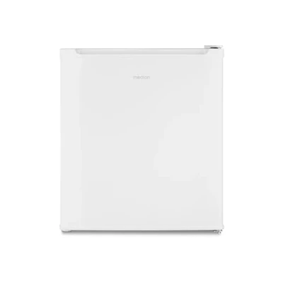 Image de MEDION mini réfrigérateur (avec compartiment à glace, 41 litres de volume utile, petit, pieds réglables en hauteur, pour boissons aliments charnière porte interchangeable, MD37724) blanc