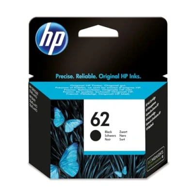 Image de HP 62 (C2P04AE) Noir Cartouche d&#039;encre