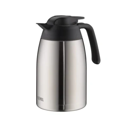 Image de Thermos 4026.205.100 Bouteille Isotherme THV, 1,0 L, Acier Inoxydable, 12,5 x 16,5 cm, 21,5 cm