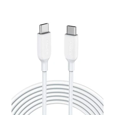 Image de Anker Câble USB C vers C, de Charge Rapide Powerline III (3m), 60 W Power Delivery PD pour Apple MacBook, iPad Pro, Samsung Galaxy S10 Plus S9 S8 Plus, Pixel et