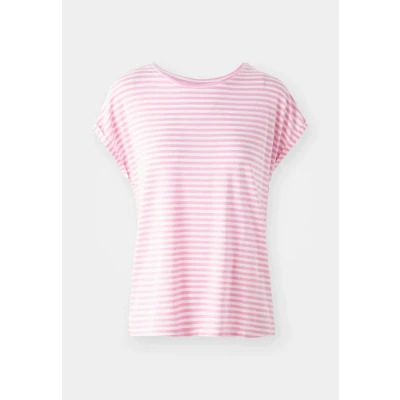Image de VERO MODA Vmava SS Top Stripe GA JRS Noos, Bonbon, XL Femmes