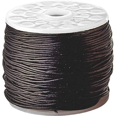 Image de Knorr Prandell Cordon en Cuir 0,5 mm Noir