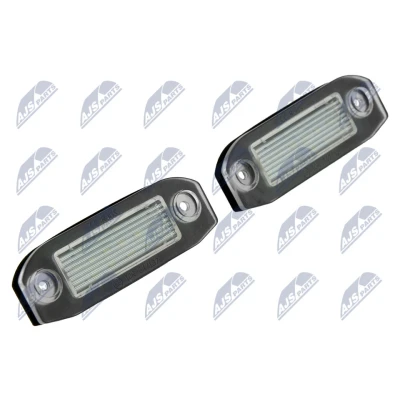 Image de NTY ELP VV 000 Eclairage De Plaque d&#039;Immatriculation côté conducteur ou passager avec LED VOLVO: S60 II, V50, S40 II