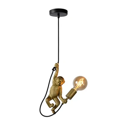 Image de Lucide EXTRAVAGANZA CHIMP Suspension Ø 18 cm 1xE27 Noir