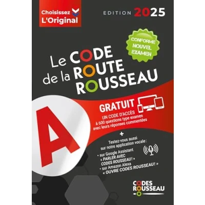 Image de Code de la route Rousseau B 2025 (Etui)