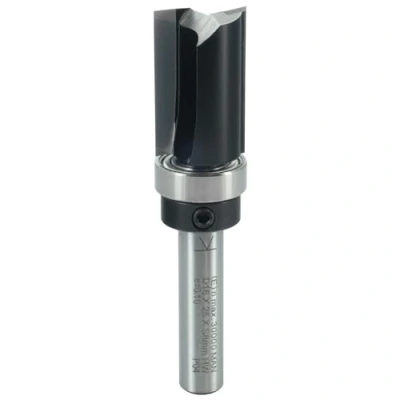 Image de ENT 11656 Fraise pour affleurer droite Carbure, queue (S) 8 mm, Diamètre (D) 16 NL 25 SL 32 GL 62 avec roulement au