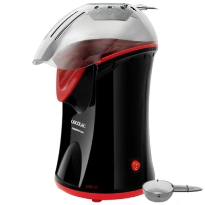 Image de Cecotec Machine à pop corn Fun&amp;Taste de 1200W, Système Amovible, Cuillère Dosage Incluse, Protection Contre la Surchauffe