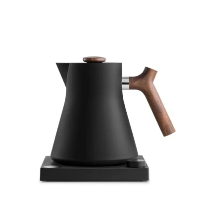 Image de Fellow Bouilloire Corvo EKG à température variable 90 cl Matte black walnut
